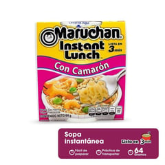 MARUCHAN - FIDEO INSTANTANEO CAMARON 64 GRS