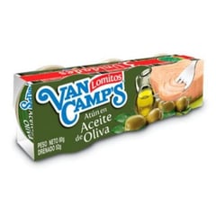 VAN CAMPS - Pack Atún en Aceite Oliva x3