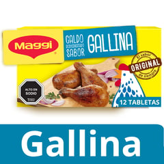 MAGGI - Caldo Sabor Gallina Caja 132 g