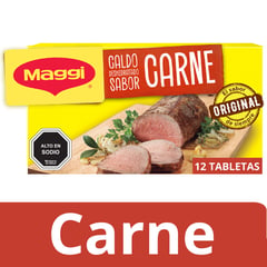 MAGGI - Caldo Sabor Carne Caja 132 g