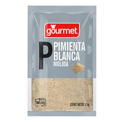 GOURMET - Pimienta Blanca Molida 15 g