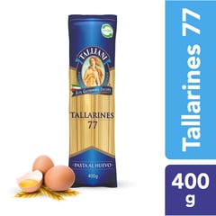 TALLIANI - FIDEO TALLARIN 77 HUEVO 400 GRS. T