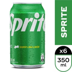 SPRITE - Pack 6 Bebidas Lata