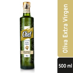 CHEF - Aceite de Oliva Extra Virgen 500 ml