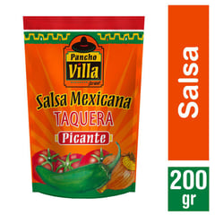 PANCHO VILLA - SALSA PICANTE SACHET 200 GRS.