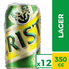 CRISTAL - CERVE CRIST LATA PACK 4.6G GL 12 X 350CC