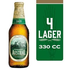 AUSTRAL - Pack Cerveza Lager Botella