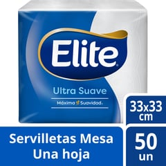 ELITE - Servilletas de Papel Mesa Blanca