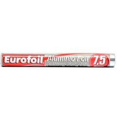 EUROPLAS - PAPEL ALUMINIO FOIL 7.5 M EUROFOIL.