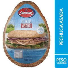 SOPRAVAL - Pechuga Pavo Asada a Granel