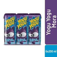 YOGU YOGU - Pack Bebida Láctea Sabor Mora