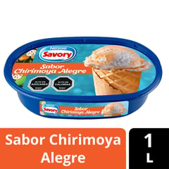 SAVORY - HELADO CHIRIMOYA ALEGRE 1 LT..