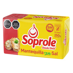 SOPROLE - Mantequilla con Sal 250 g