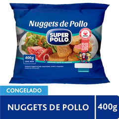 SUPER POLLO - Nuggets de Pollo Congelados 400 g