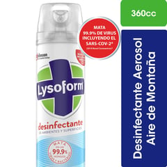 LYSOFORM - Desodorante Ambiental Desinfección Montaña