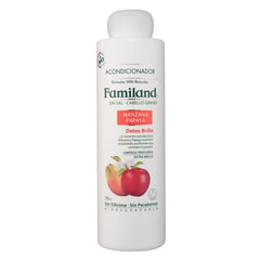 FAMILAND - Acondicionador Sin Sal Cabello Graso Manzana Papaya 750 ml