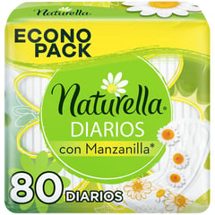 NATURELLA - Protectores Diarios Natural Con Aroma Manzanilla