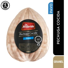 LA PREFERIDA - Pechuga de Pavo Cocida Granel