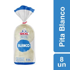 IDEAL - Pan Pita Blanco