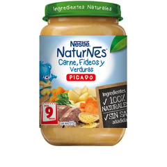 NESTLE - Picado Naturnes Carne, Fideo y Verduras 215 g