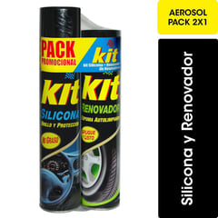 KIT - Silicona Auto + Renovador