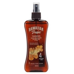 HAWAIIAN TROPIC - BRONCEADOR F-4 ACEITE SPRAY 240 ML.