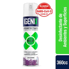 IGENIX - Desodorante Amb Spray Desinfección Lavanda