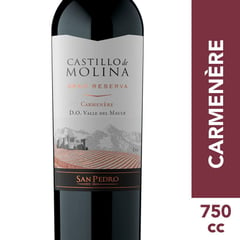 CASTILLO DE MOLINA - Vino Tinto Carmenere Gran Reserva