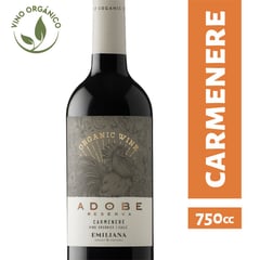 ADOBE - Vino Tinto Carmenere Reserva Orgánico