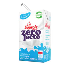 SOPROLE - Leche Descremada Zerolacto 1 L