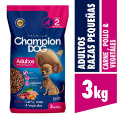 CHAMPION DOG - Alimento Para Perro Raza Pequeña