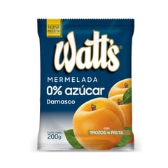 WATTS - Mermelada Damasco Sin Azucar Añadida