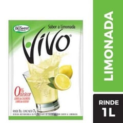 VIVO - Bebida Instantánea En Polvo Sabor Lima Limón