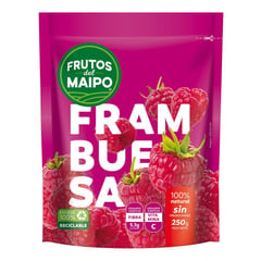 FRUTOS DEL MAIPO - Frambuesa Entera Congelada Frutos de Maipo 250 g