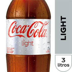 COCA COLA - Bebida Light 3 L