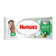 HUGGIES - Toallitas Húmedas Limpieza Efectiva