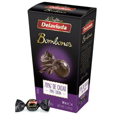 DELAVIUDA - Bombones Chocolate Negro