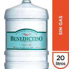 BENEDICTINO - Bidon Agua Sin Gas