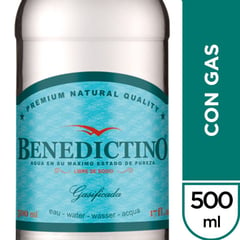 BENEDICTINO - Agua Purificada Gasificada