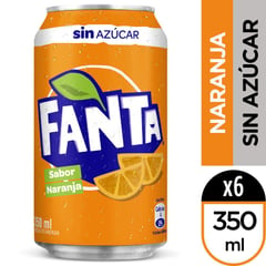 FANTA - Pack Bebidas Zero Lata