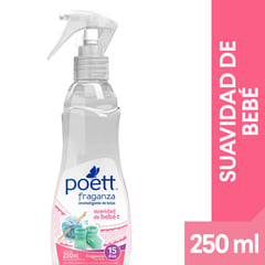 POETT - FRAGANZA SUAVIDAD DE BEBE 250 ML.