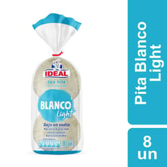 IDEAL - Pan Pita Blanco Light