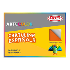 ARTEL - Artecolor Cartulina Española 10 hojas