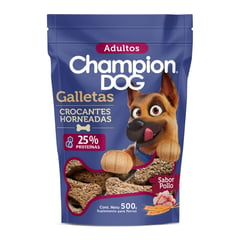 CHAMPION DOG - Snack Galleta Clásica 500 g