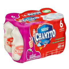 NESTLE - Pack Bebida Láctea Chamyto Sabor Frambuesa