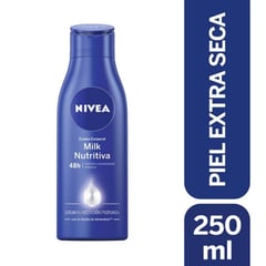 NIVEA - Crema Corporal Milk Nutritiva 250 ml