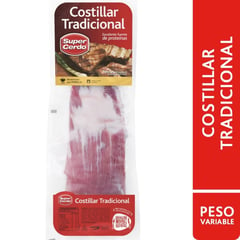 SUPER CERDO - Costillar de Cerdo Tradicional Peso Variable