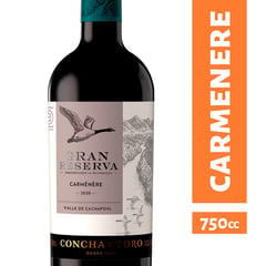 CONCHA Y TORO - Vino Tinto Carmenere Gran Reserva 14.5° 750 cc