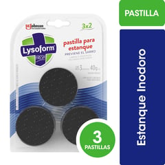 LYSOFORM - Pastilla W.C. 3X2 Desinfectante