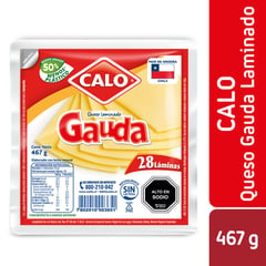 CALO - Queso Gauda Laminado 467 g